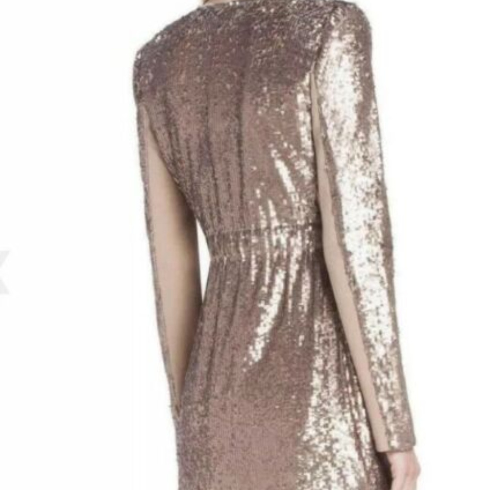 💋 Bcbgmaxazria Haden Jacket Blazer Sequin M New RARE 💋 - Picture 2 of 7
